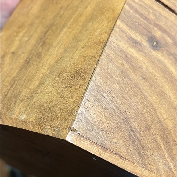 Wooden Jewelry Box with Geometric Design - Picture 10 of 13